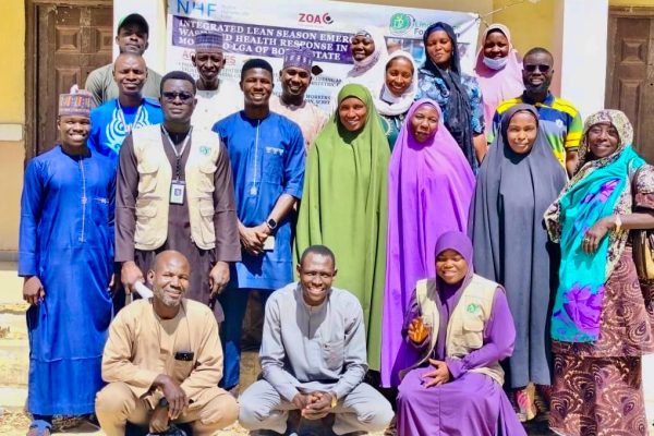 LPF and ZOA Conclude Integrated Emergency WASH and Health Response in Monguno LGA