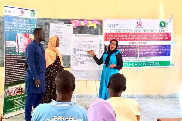 A Joint Capacity Building Training Session For The Health And Nutrition Projects In Dikwa LGA, Borno State