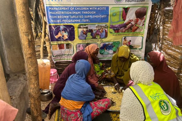 Tom Brown Processing Activities Strengthen Child Nutrition in Pulka/Warabe Community
