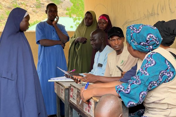 LPF Conducts Beneficiary Data Capturing for Hygiene Kit Distribution to Returnees in Pulka, Gwoza LGA
